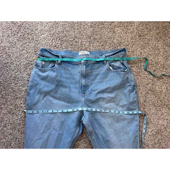 Abercrombie & Fitch; Womans Jeans size 34/18 SHORT/Petite, 70's, Flare High Rise - Picture 4 of 9